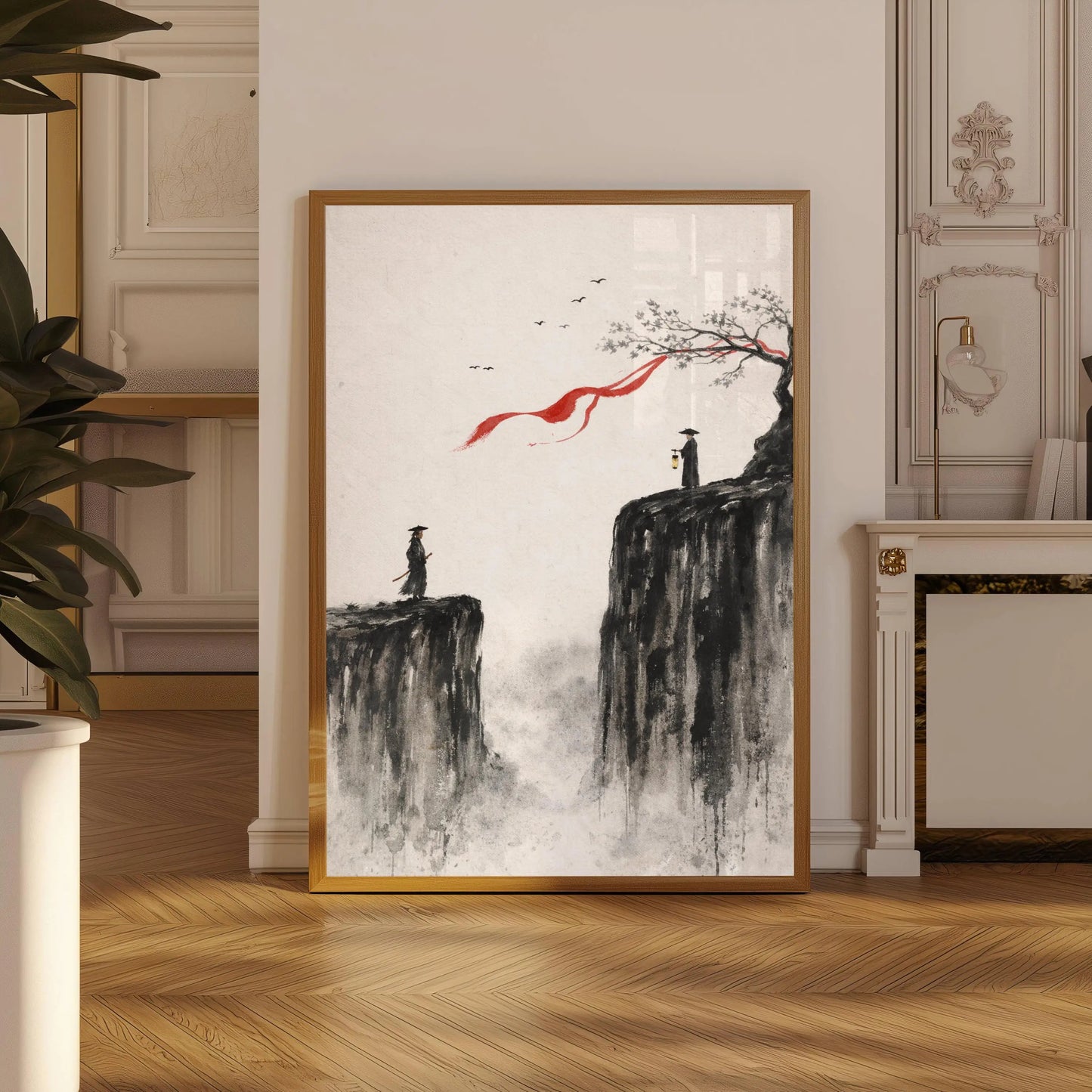 Japanese Bonsai Canvas Art
