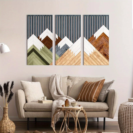 Rustic Wooden Leaf Decor