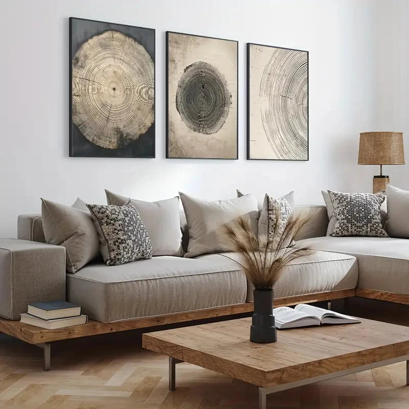 Tree Ring Canvas Set