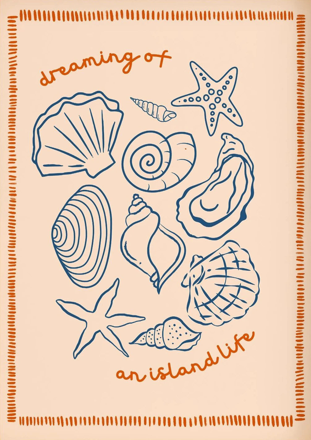 Tropical Seashell Canvas Print