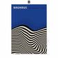 Blue Bauhaus Canvas Art