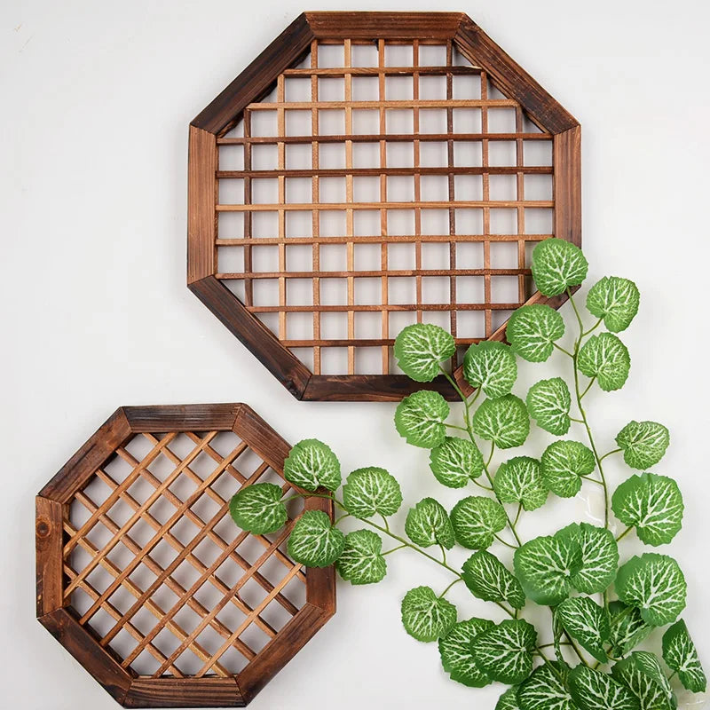 Rustic Garden Trellis Decor