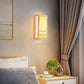 Japanese Wooden Wall Lamp