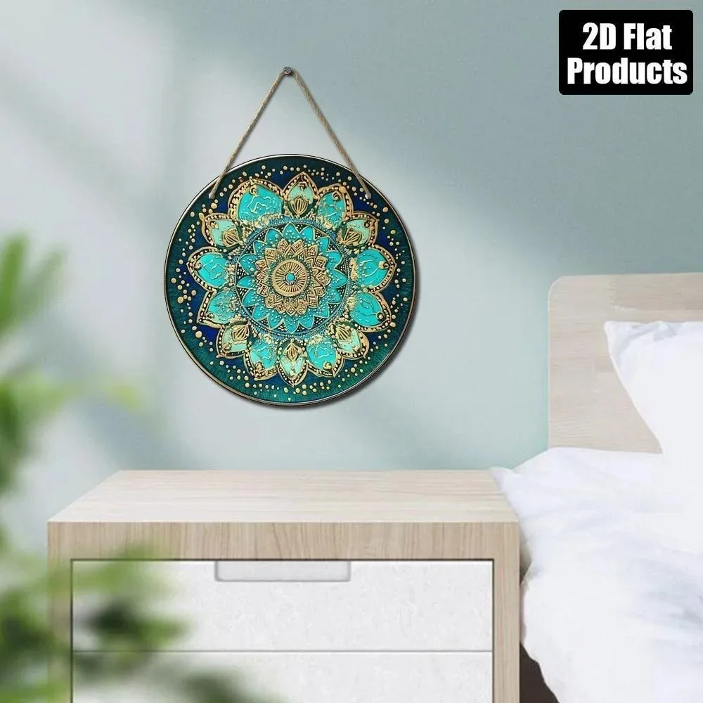 Handmade Mandala Wall Plaque