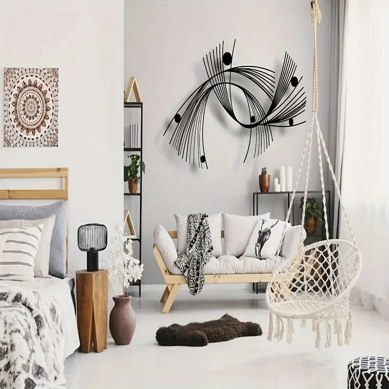 Geometric Metal Wall Art