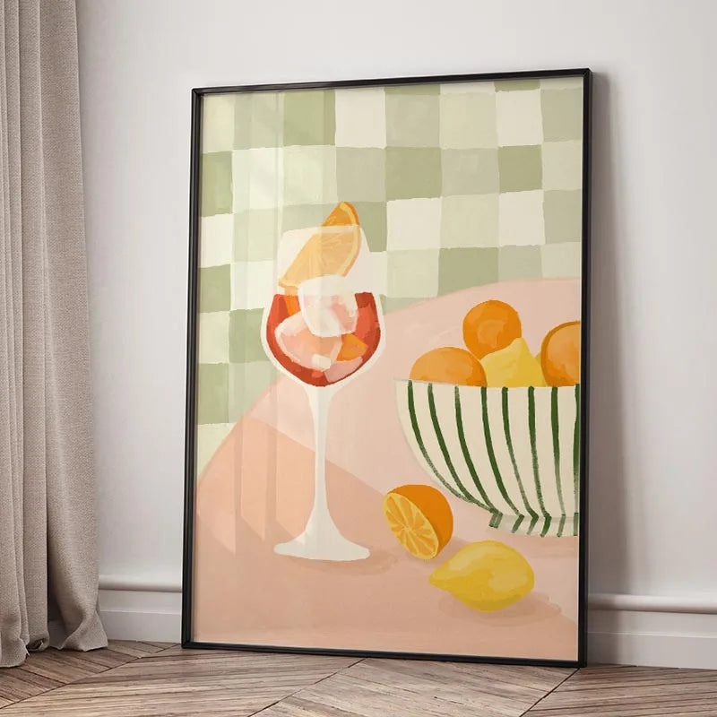 Flower Market Canvas Print