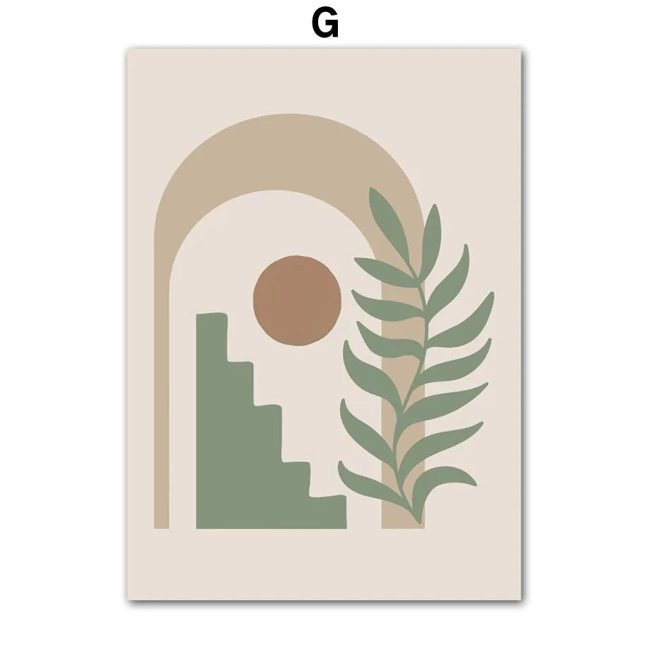 Sage Botanical Canvas Art
