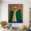 Abstract Figure Canvas Art