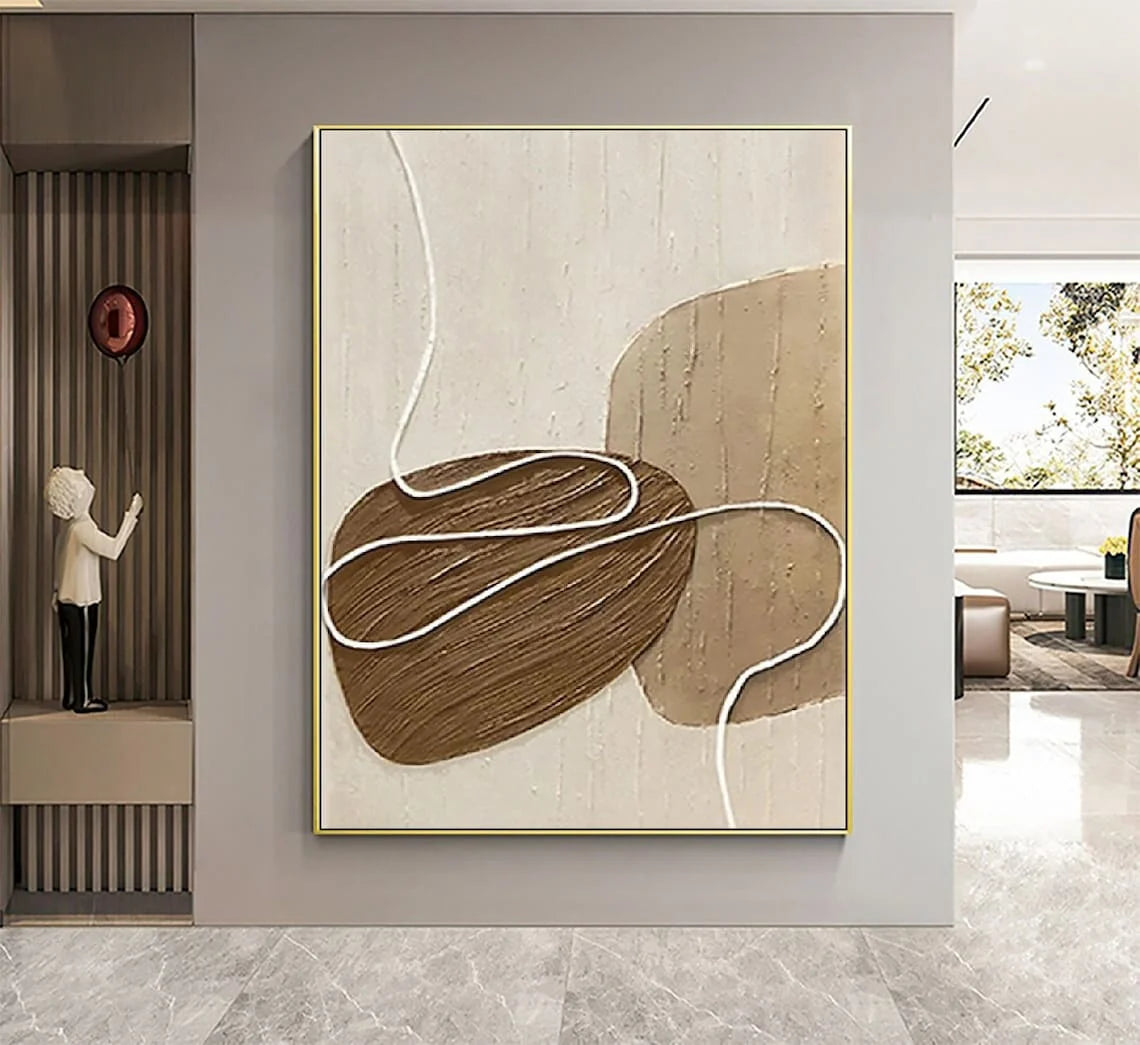 Green Bauhaus Block Art