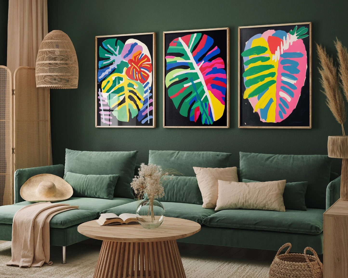 Wildflower Meadow Canvas Set