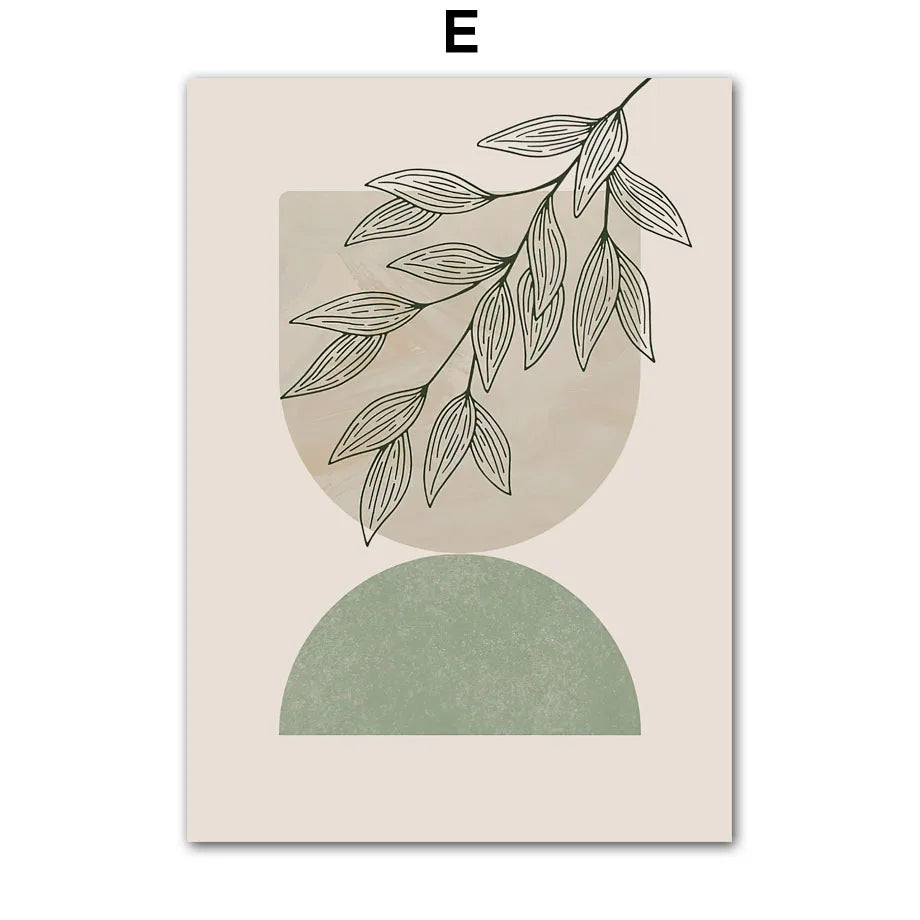 Sage Botanical Canvas Art