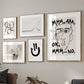 Smile Face Canvas Art