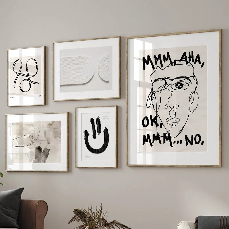 Smile Face Canvas Art