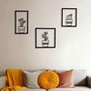 Metal Cactus Wall Set
