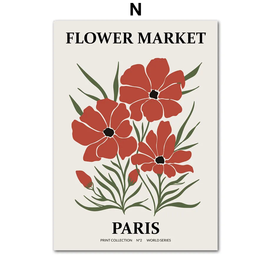 Van Gogh Floral Canvas