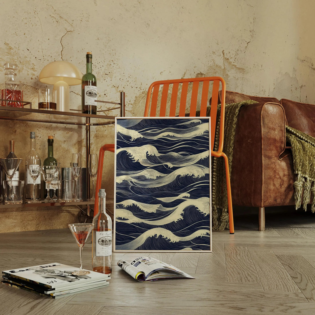 Japanese Wave Canvas Art