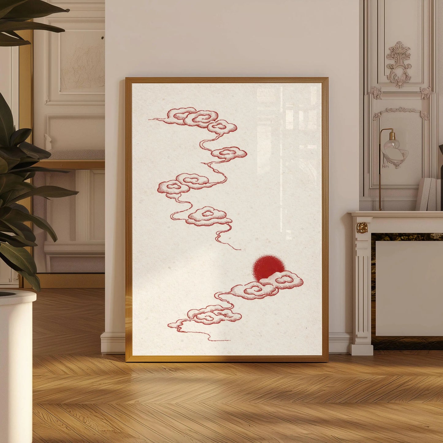 Japanese Bonsai Canvas Art