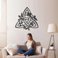 Celtic Trinity Metal Art