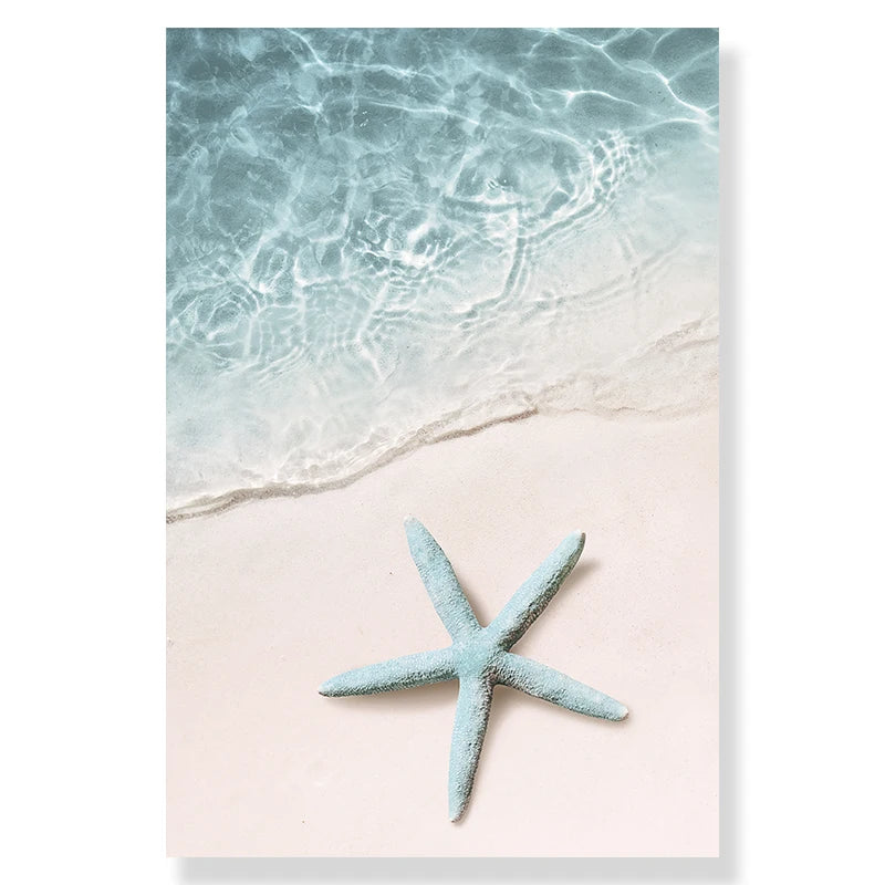 Summer Beach Canvas Art