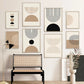 Scandinavian Geometric Canvas Art