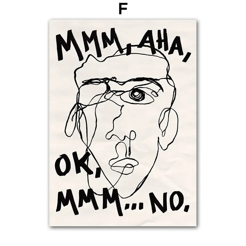 Smile Face Canvas Art