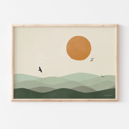 Japanese Alps Canvas Art