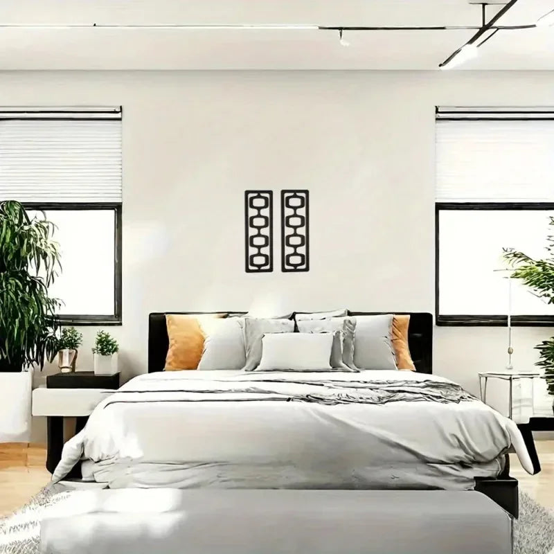 Mid Century Wood Panels