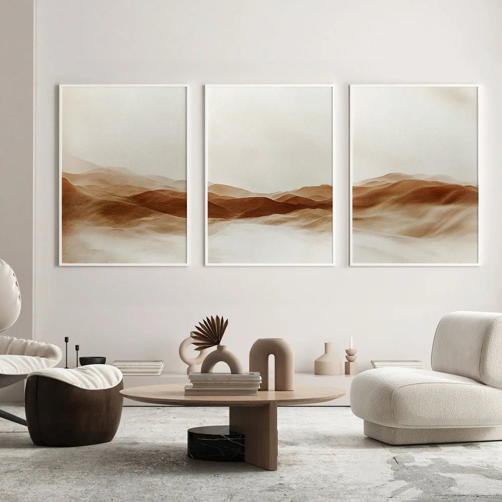 Desert Landscape Canvas Set