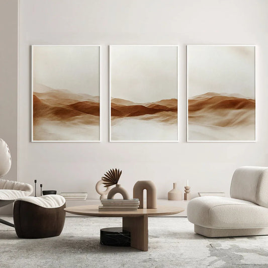 Desert Landscape Canvas Set