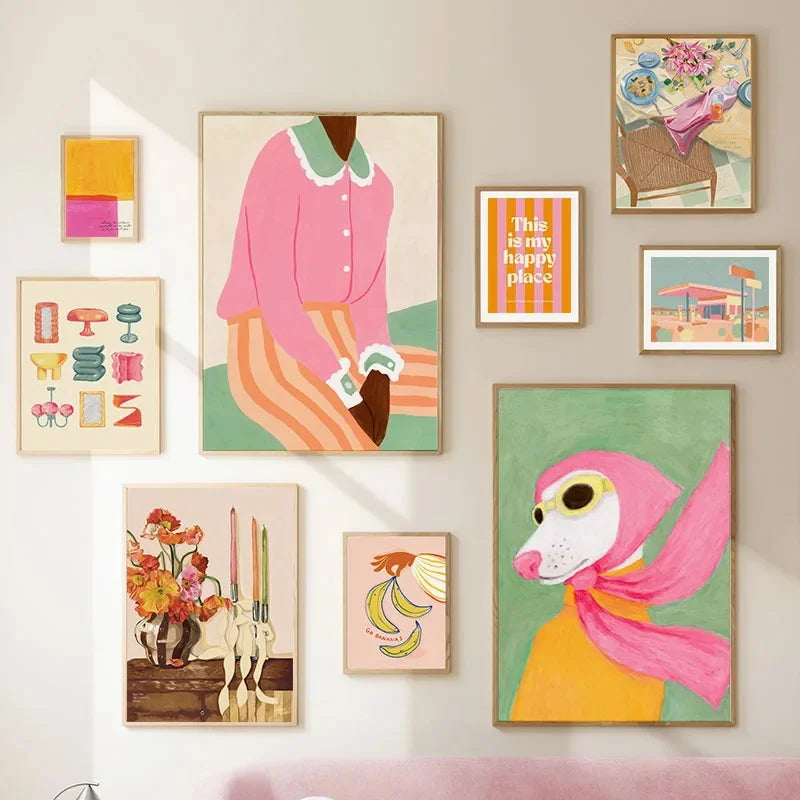 Fashion Girl Canvas Art