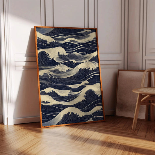 Japanese Wave Canvas Art