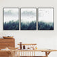 Evergreen Forest Canvas Set