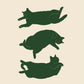 Lazy Cat Canvas Art