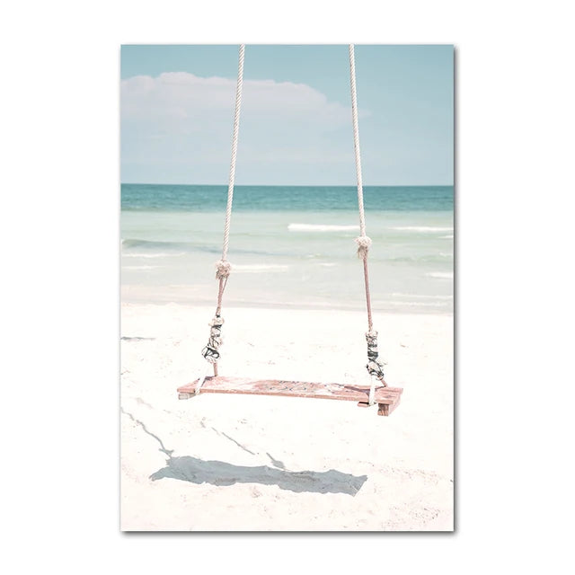 Coastal Turtle Canvas Art