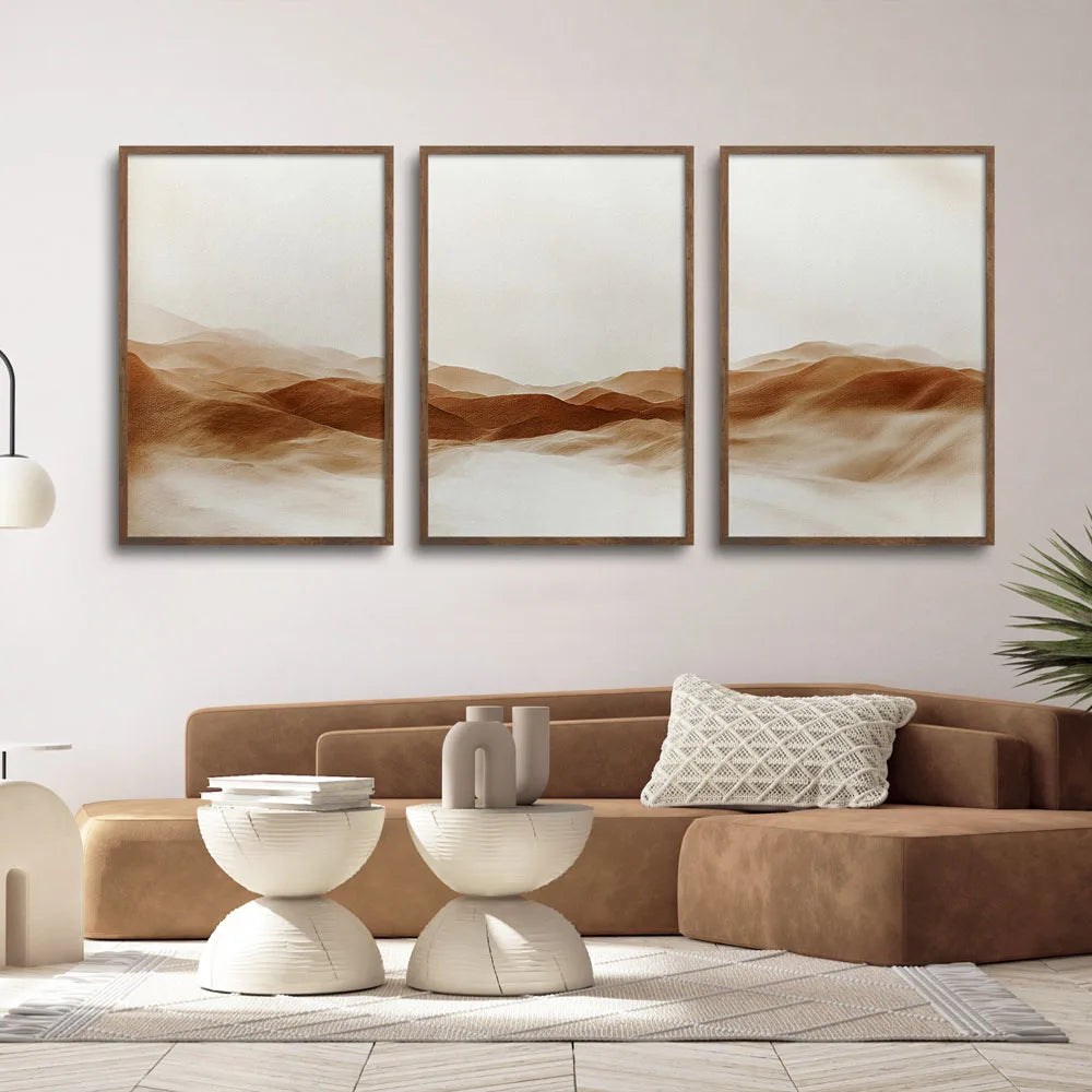 Desert Landscape Canvas Set