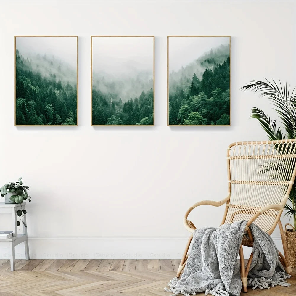 Mountain Forest Canvas Set