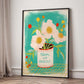Flower Market Canvas Print