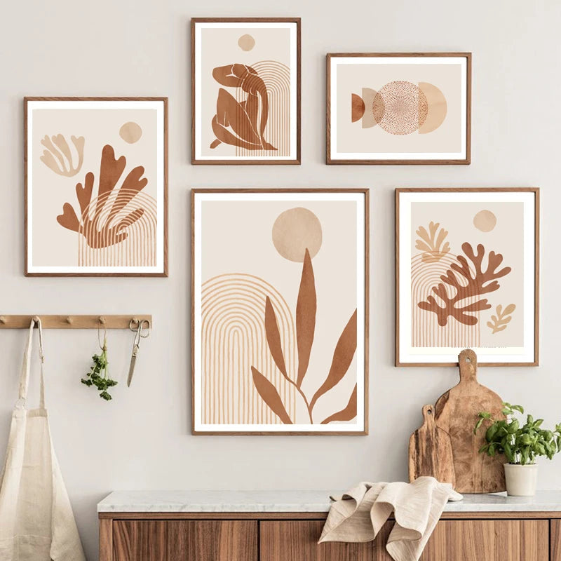 Boho Matisse Canvas Art