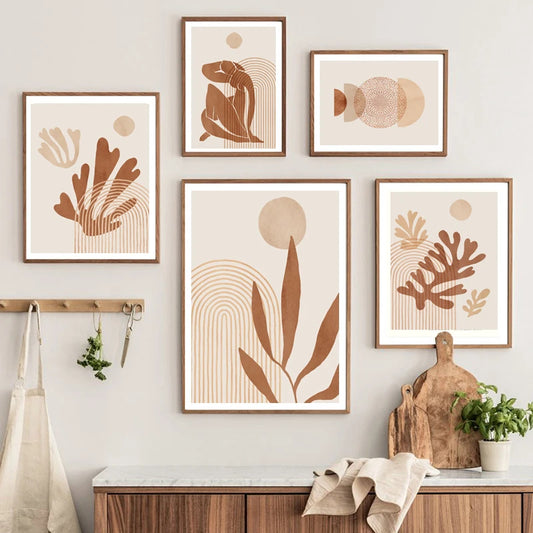 Boho Matisse Canvas Art