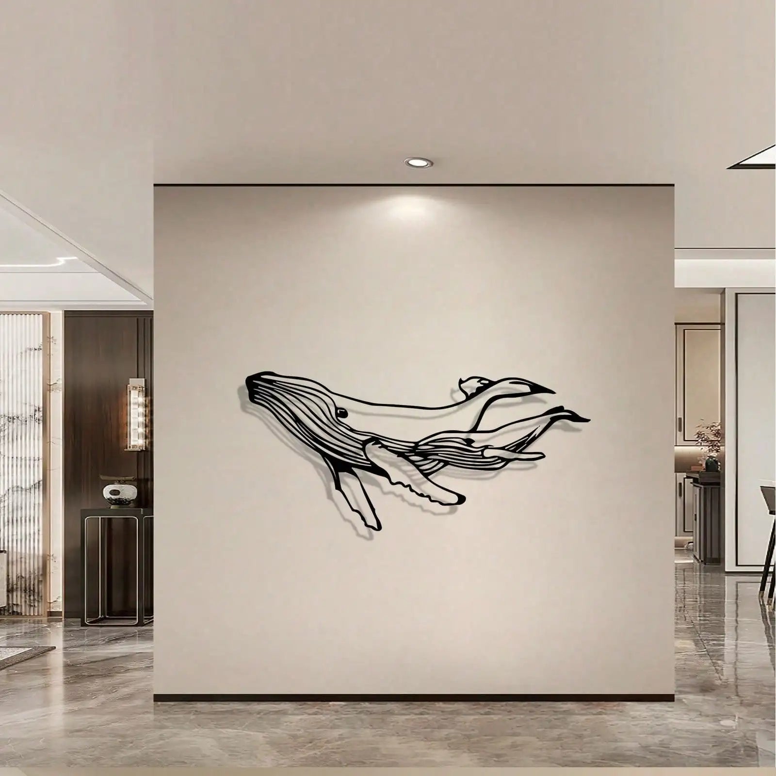 Hummingbird Iron Wall Art
