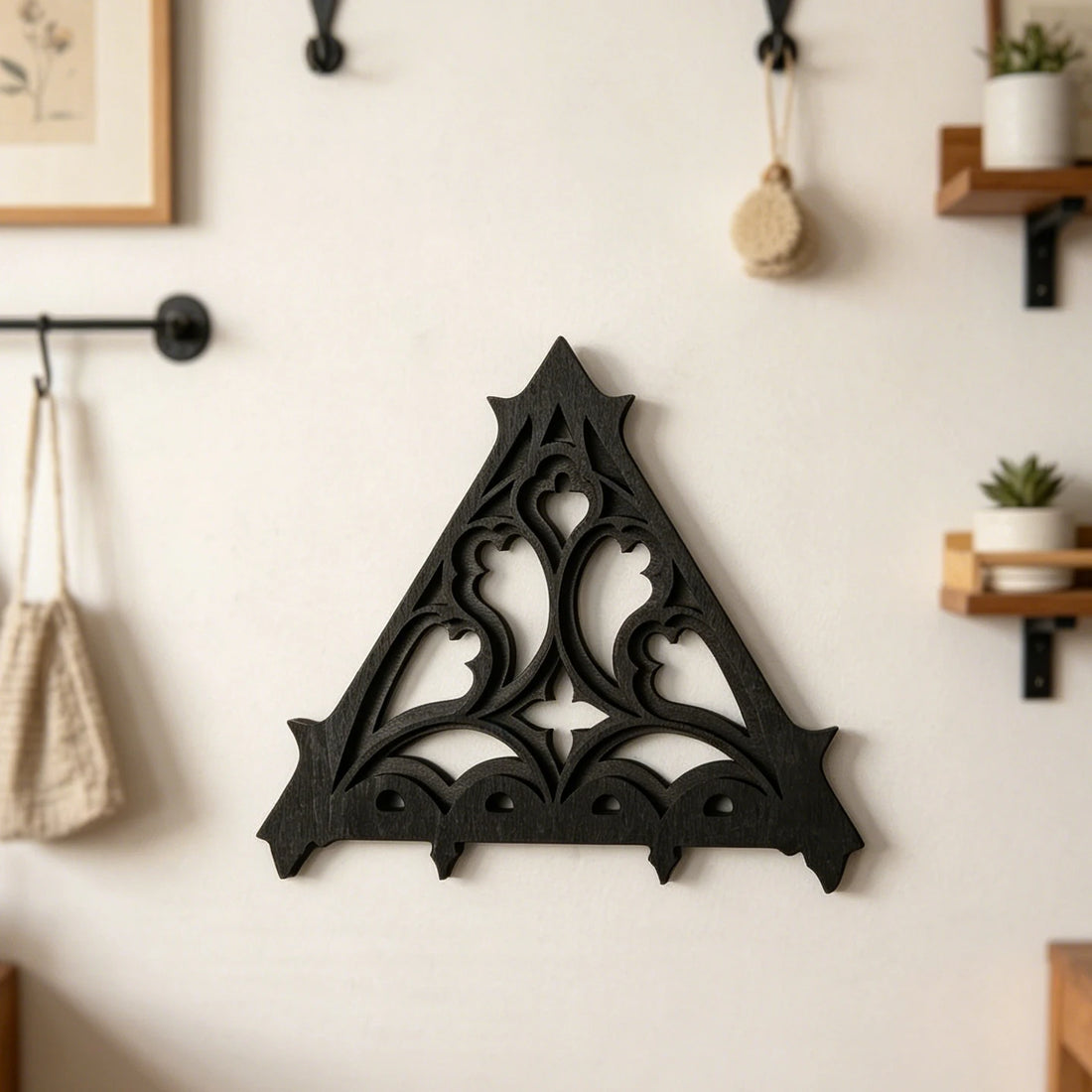 Gothic Carved Wall Panel