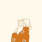 Lazy Cat Canvas Art