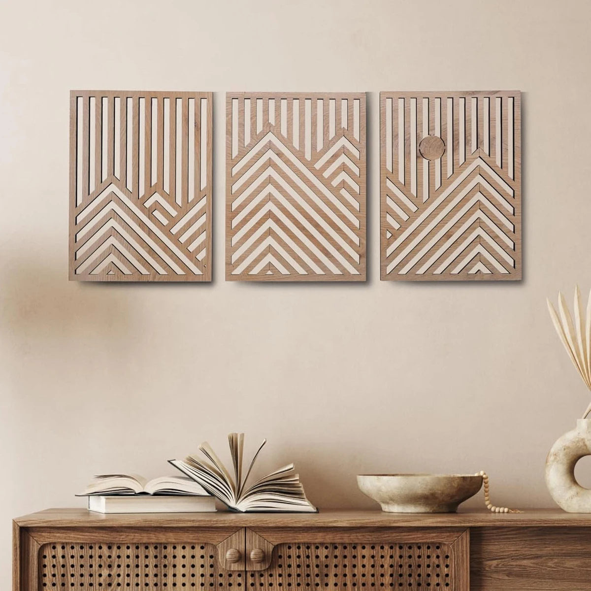Retro Wooden Wall Decor