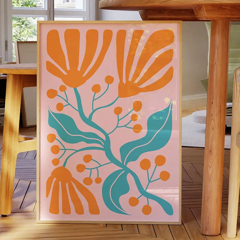Flower Market Canvas Print
