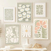 Boho Floral Canvas Art