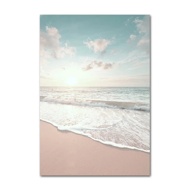 Coastal Turtle Canvas Art