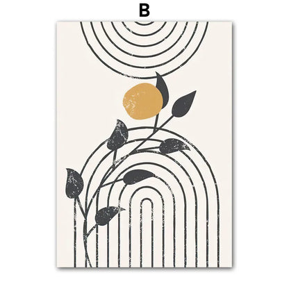 Boho Monstera Canvas Art