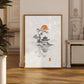 Japanese Bonsai Canvas Art