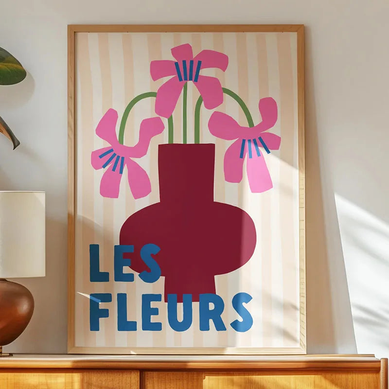 Flower Market Canvas Print