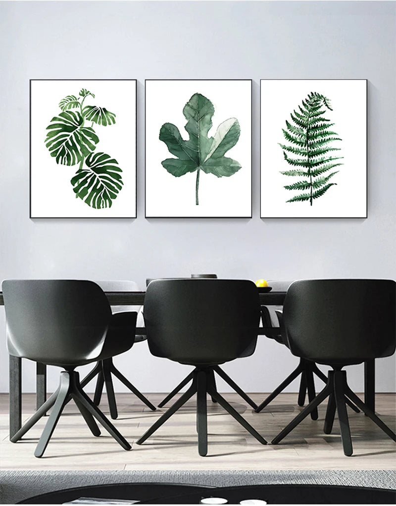 Tropical Plant Canvas Art